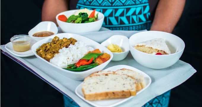 Catering on Fiji Airways